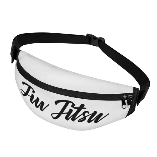 White Belt Fanny Pack