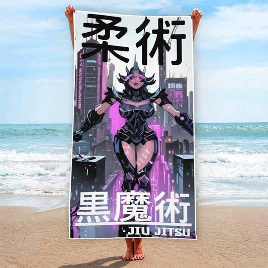 iPurple Beach Towel