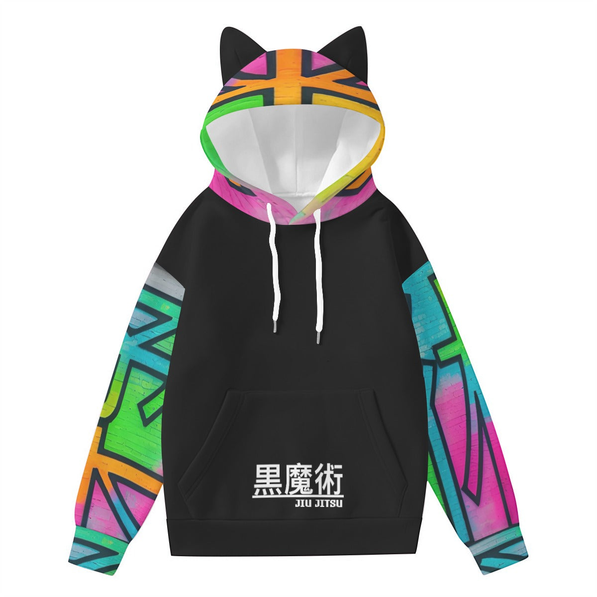 Graffiti Kitty Hoodie